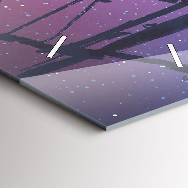 Vertikálne hodiny Fantasy plachetnica