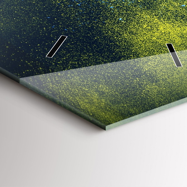 Vertikálne hodiny Farebný papagáj