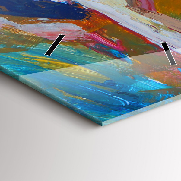 Vertikálne hodiny Maľovaná balerína