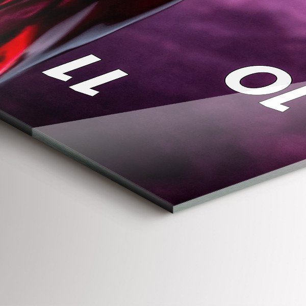 Vertikálne hodiny Pohár na víno