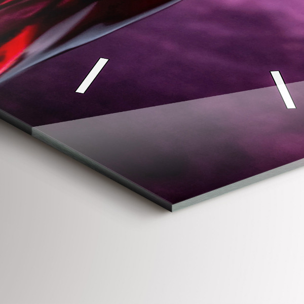 Vertikálne hodiny Pohár na víno