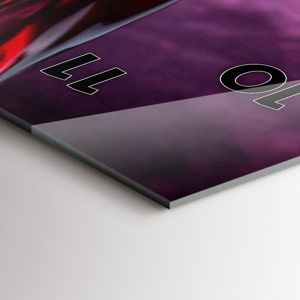 Vertikálne hodiny Pohár na víno