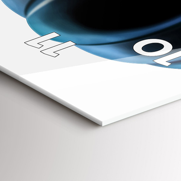 Vertikálne hodiny Balón na oblohe