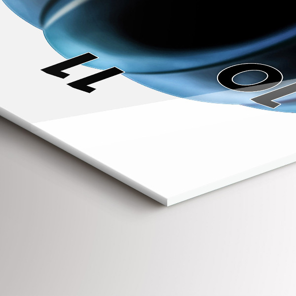 Vertikálne hodiny Balón na oblohe