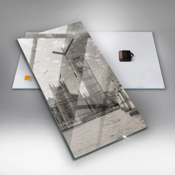 Vertikálne hodiny Londýn Anglicko Big Ben