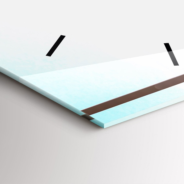 Vertikálne hodiny Muž na letisku