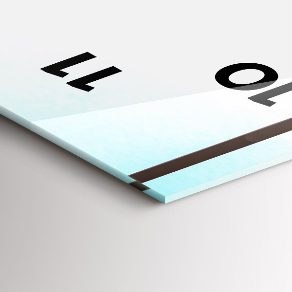 Vertikálne hodiny Muž na letisku