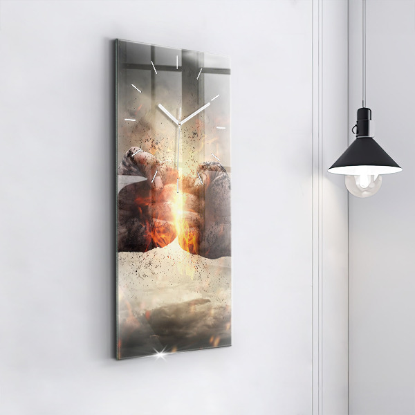 Vertikálne hodiny Päste Sila Sila