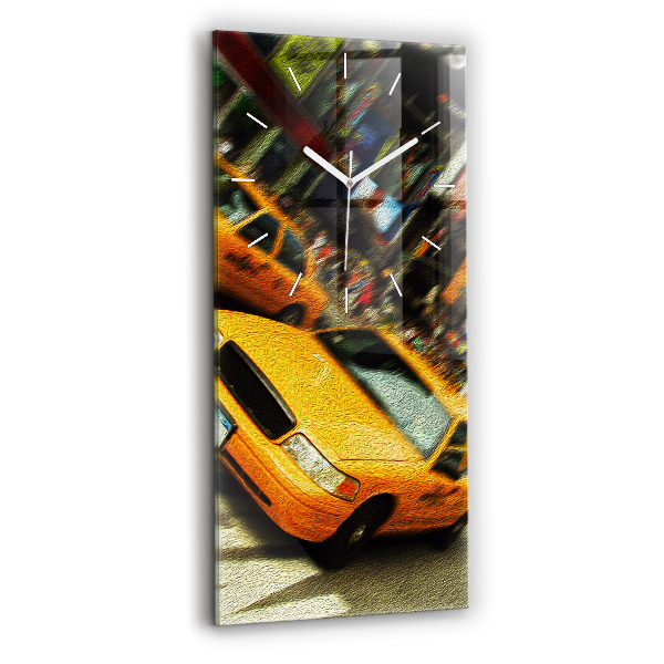 Vertikálne hodiny New York City taxíky