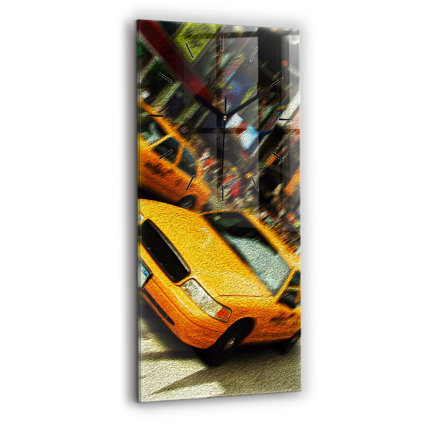 Vertikálne hodiny New York City taxíky