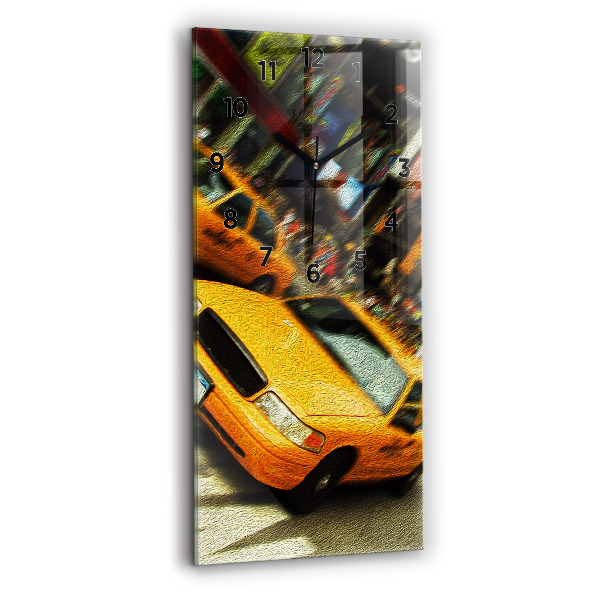 Vertikálne hodiny New York City taxíky