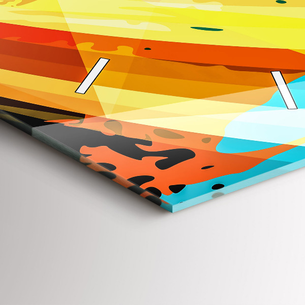 Vertikálne hodiny abstraktné pozadie