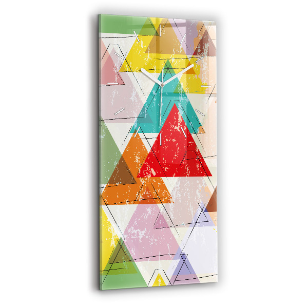 Vertikálne hodiny Geometrické trojuholníky