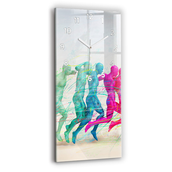 Vertikálne hodiny Pestrofarební ľudia