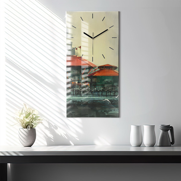 Vertikálne hodiny Rybárska dedina