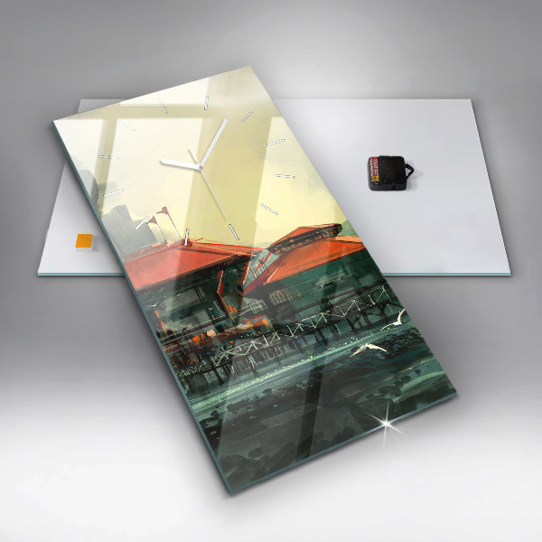 Vertikálne hodiny Rybárska dedina