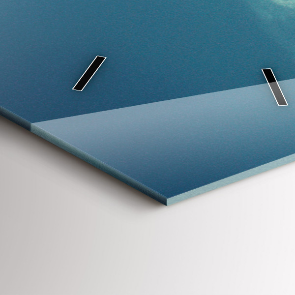 Vertikálne hodiny Auto so surfom