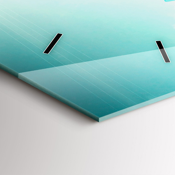 Vertikálne hodiny Auto so surfom