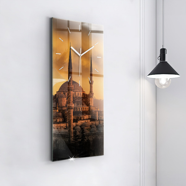 Vertikálne hodiny Mešita v Istanbule