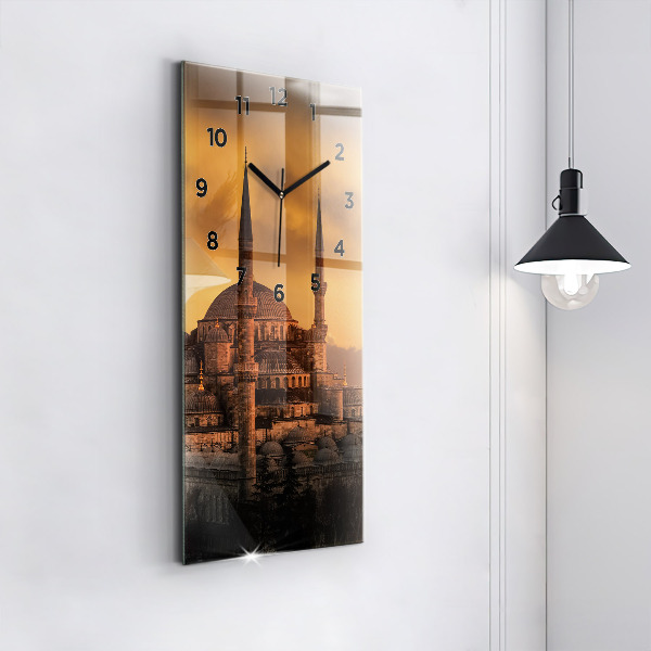 Vertikálne hodiny Mešita v Istanbule