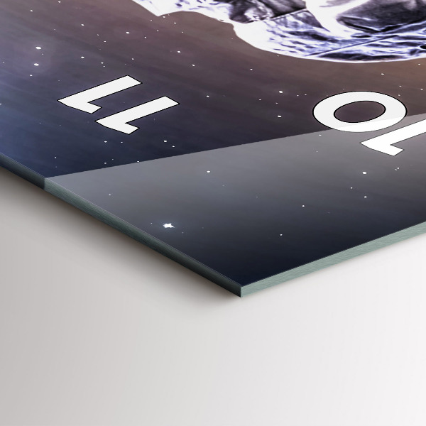 Vertikálne hodiny Astronaut vo vesmíre