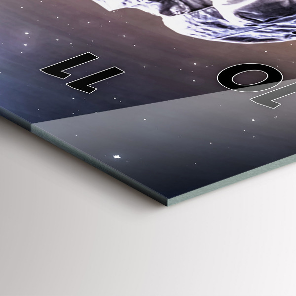 Vertikálne hodiny Astronaut vo vesmíre