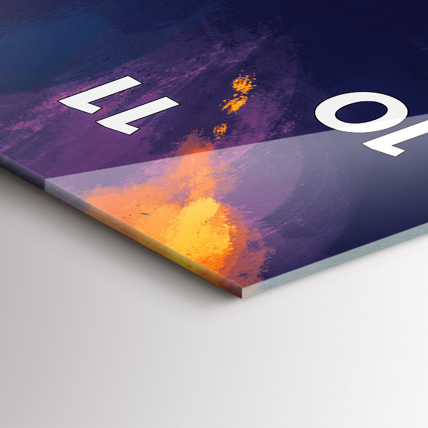 Vertikálne hodiny Dieťa a balóny