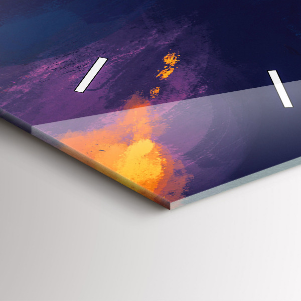 Vertikálne hodiny Dieťa a balóny