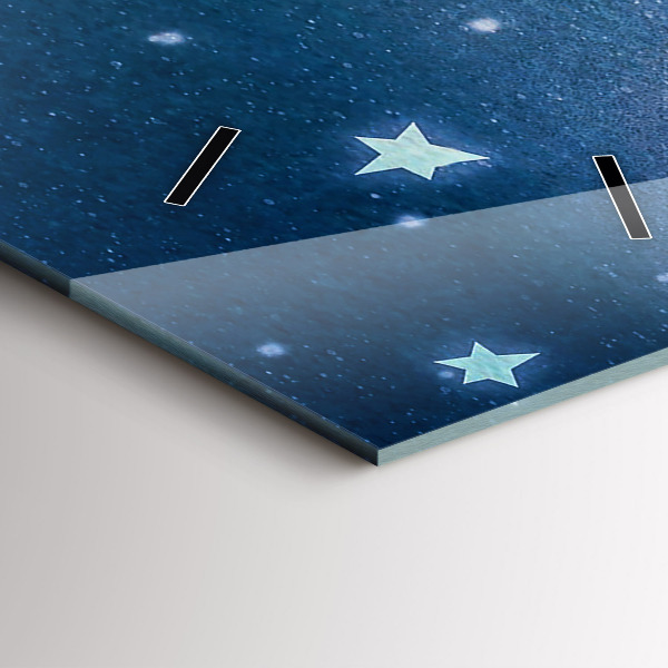 Vertikálne hodiny Dievča na Mesiaci