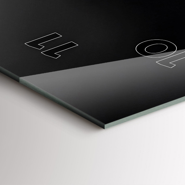 Vertikálne hodiny Kvet orchidey na vode