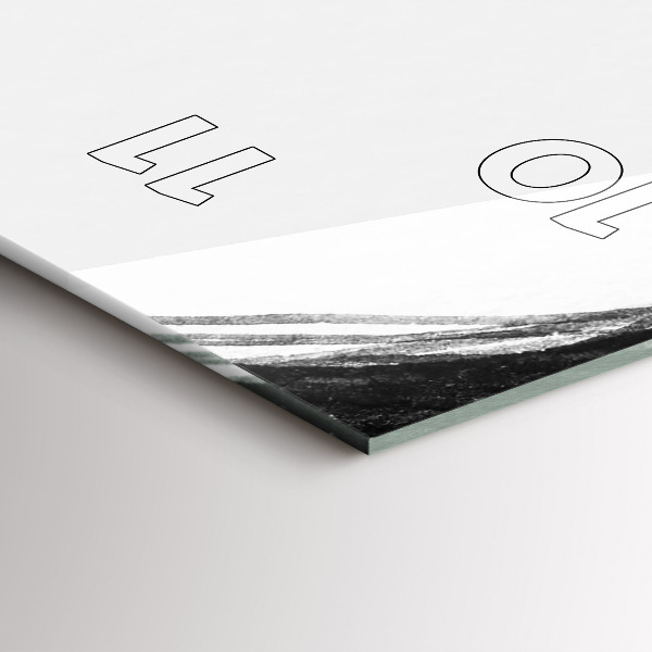 Vertikálne hodiny Portrét ženy