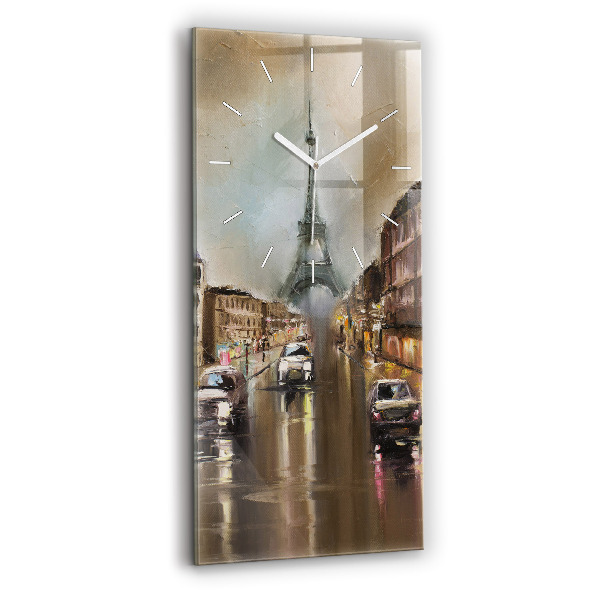 Vertikálne hodiny Architektúra mesta Paríž