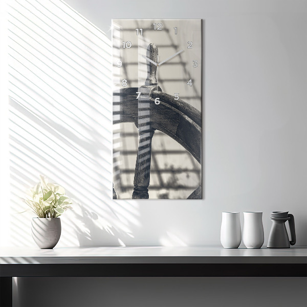 Vertikálne hodiny Staroveká loď