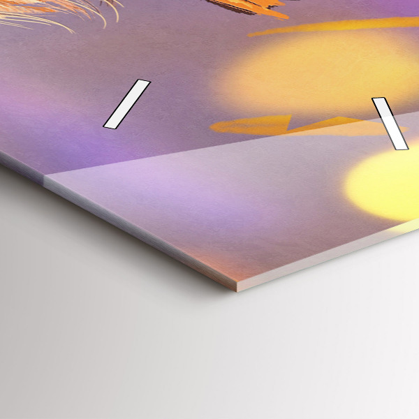 Vertikálne hodiny Rytier s mečom