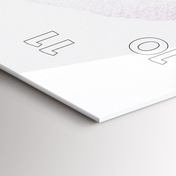 Vertikálne hodiny Suché kvety maku