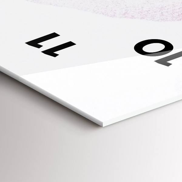 Vertikálne hodiny Suché kvety maku