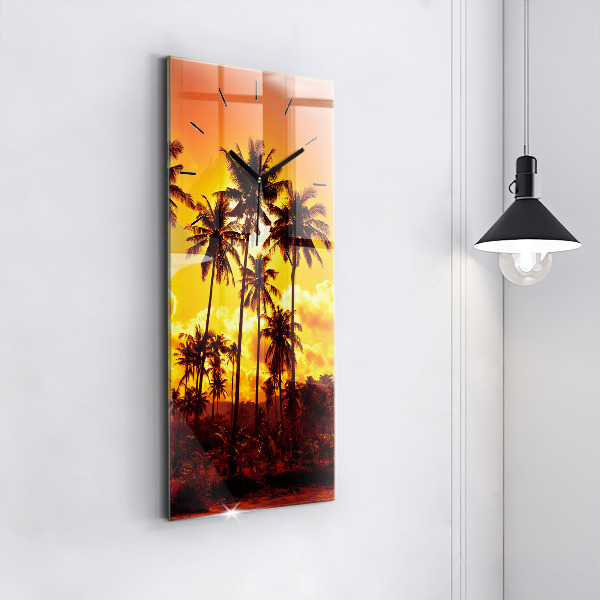 Vertikálne hodiny Pláž Thajsko Klong Prao