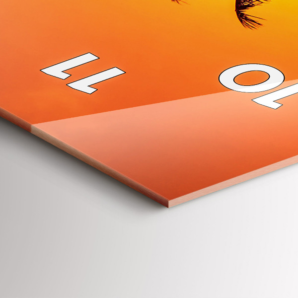 Vertikálne hodiny Pláž Thajsko Klong Prao