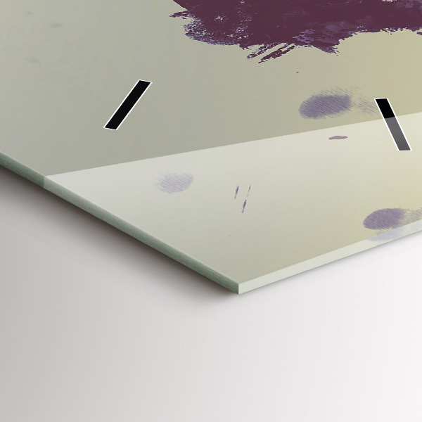 Vertikálne hodiny Zombie v noci - halloween