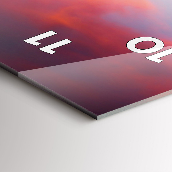 Vertikálne hodiny Jazero Stellisee Matterhorn