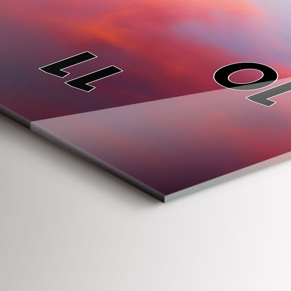 Vertikálne hodiny Jazero Stellisee Matterhorn