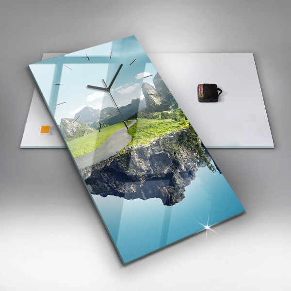 Vertikálne hodiny Lietajúci ostrov