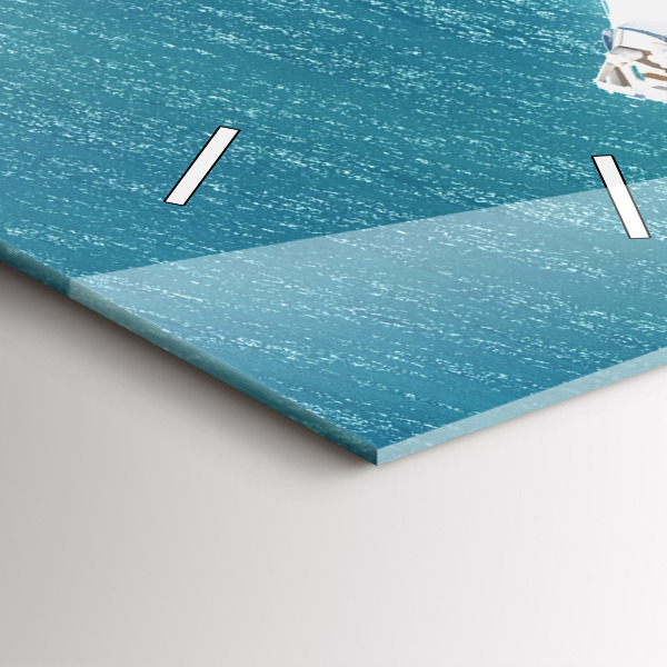 Vertikálne hodiny Ostrov srdca