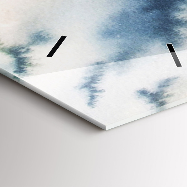 Vertikálne hodiny Rybár na jazere