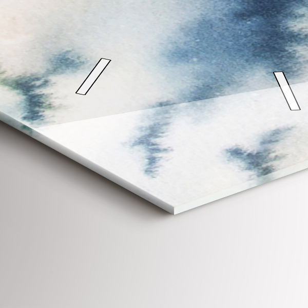 Vertikálne hodiny Rybár na jazere