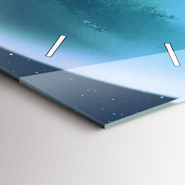 Vertikálne hodiny Muž na Mesiaci