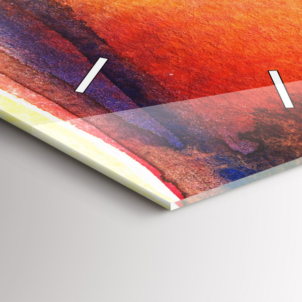 Vertikálne hodiny Žena v klobúku