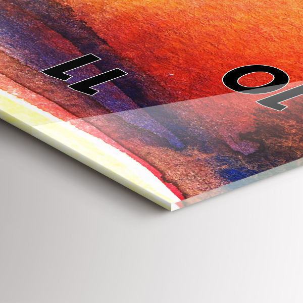 Vertikálne hodiny Žena v klobúku