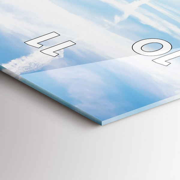 Vertikálne hodiny Levanduľová lúka