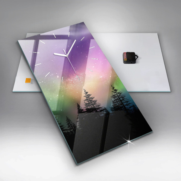 Vertikálne hodiny Polárna žiara